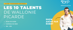 TOYP 2026 - Les 10 talents de Wallonie Picarde